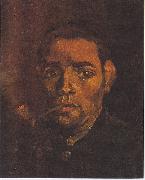 Vincent Van Gogh, Head of a young peasant with a Pipe